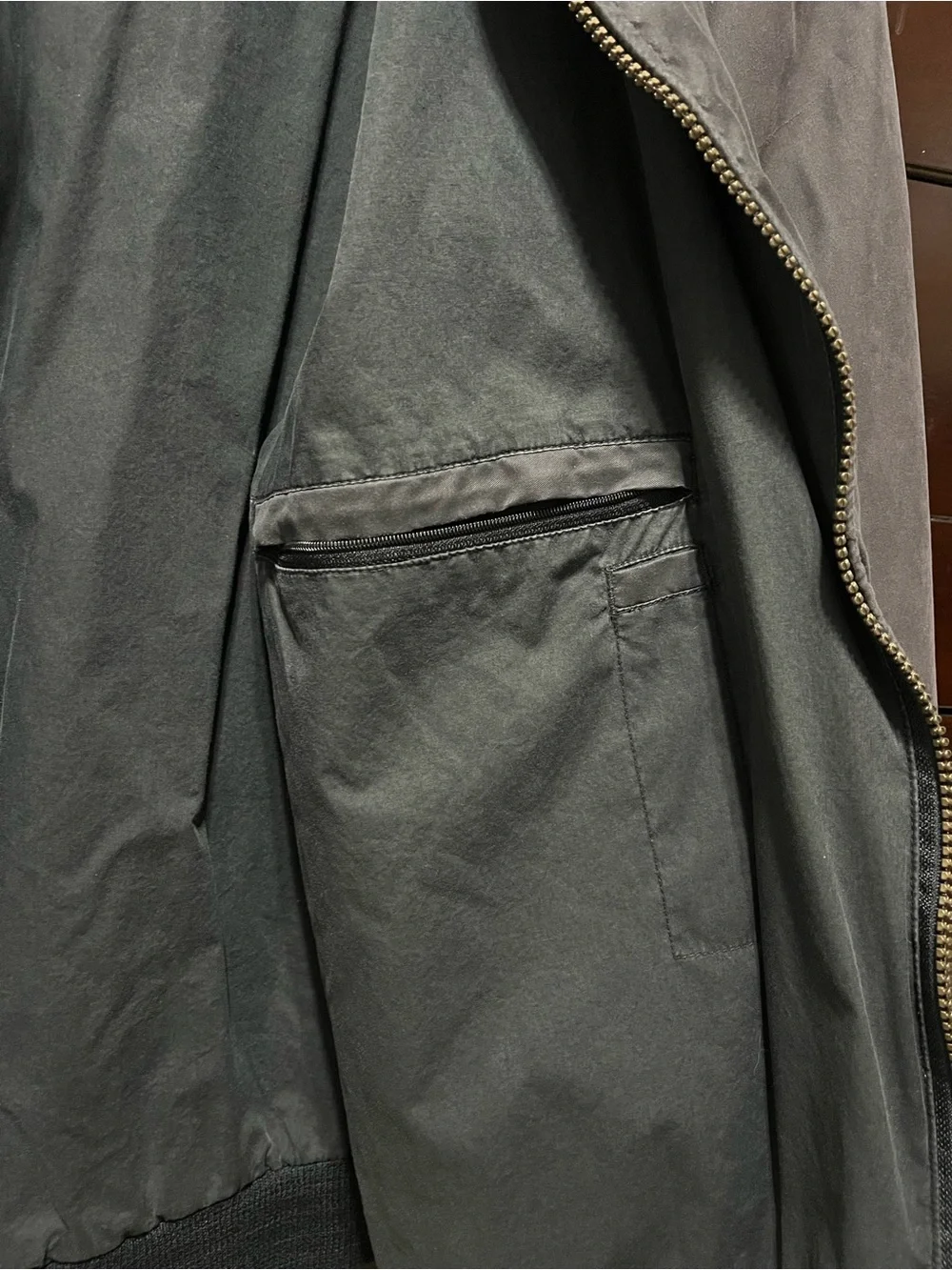 UE Men's Gray Bomber Jacket